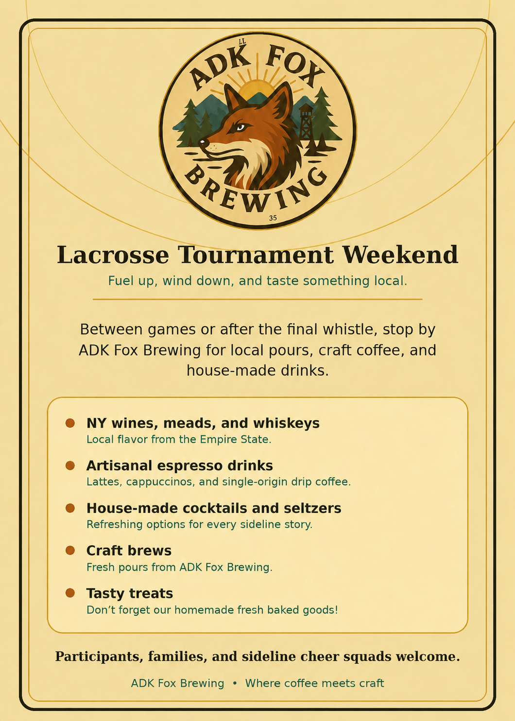 Lacrosse Tournament Weekend